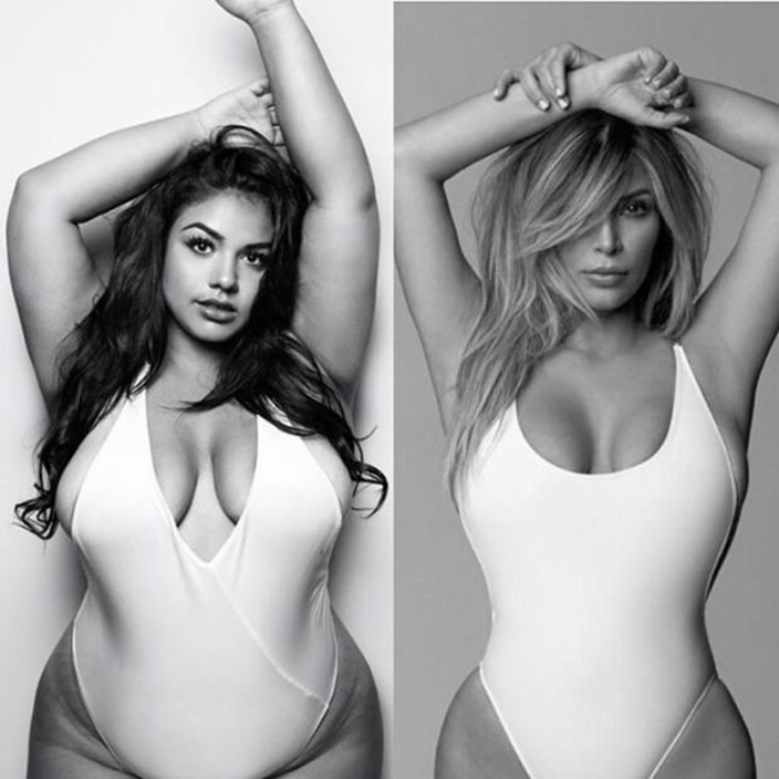 This plus-size model recreated a bunch of Victoria's Secret ads, and  SLAYED - HelloGigglesHelloGiggles
