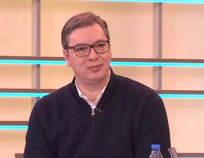 Vucic spent a long time introducing Chinese vaccines.Video screenshot