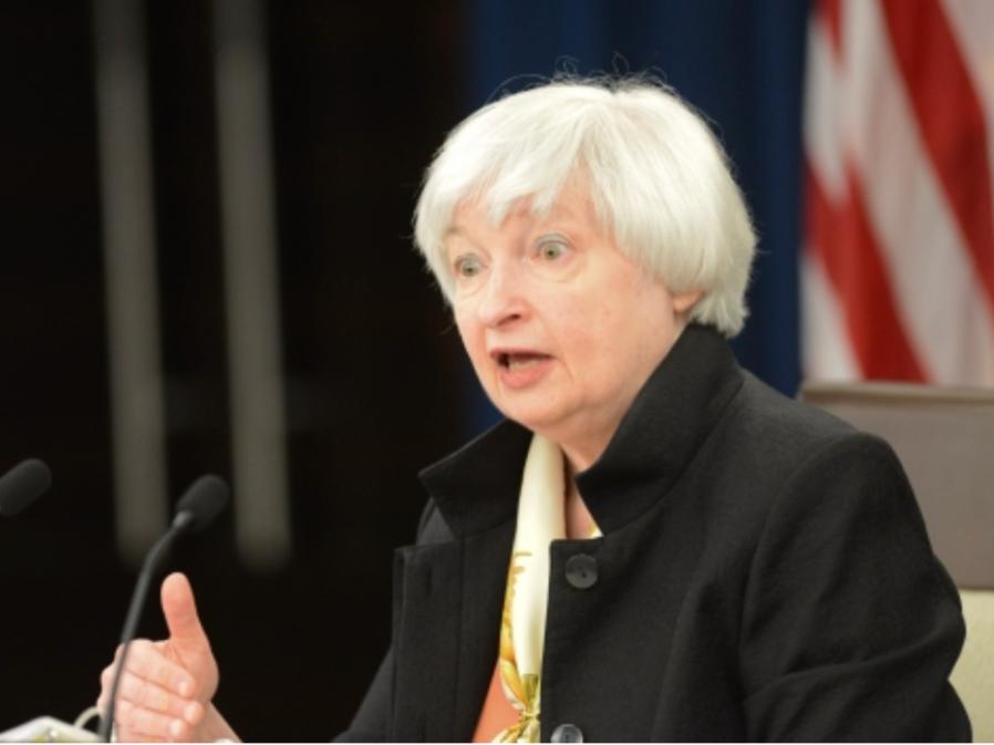 Yellen, the new US Treasury Secretary.