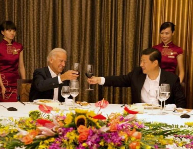 When Vice President Biden visited Beijing, China in 2011, he toasted with then Vice President Xi Jinping.