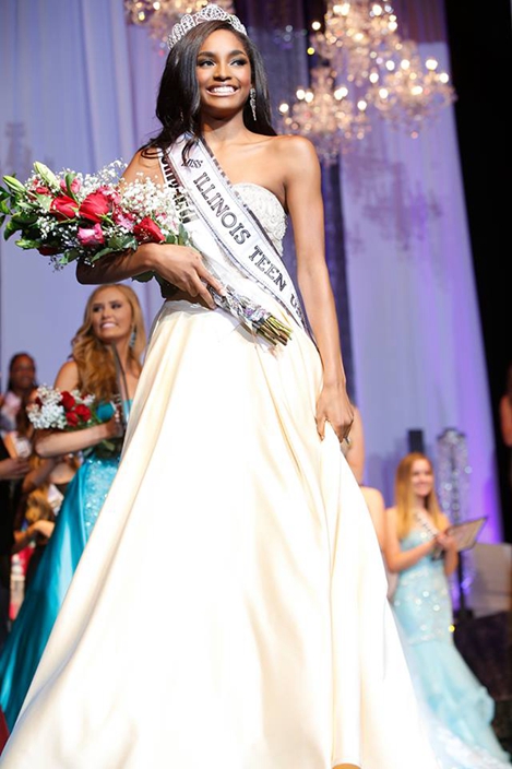 First black girl to be crowned Miss Illinois Teen USA | FunFeed