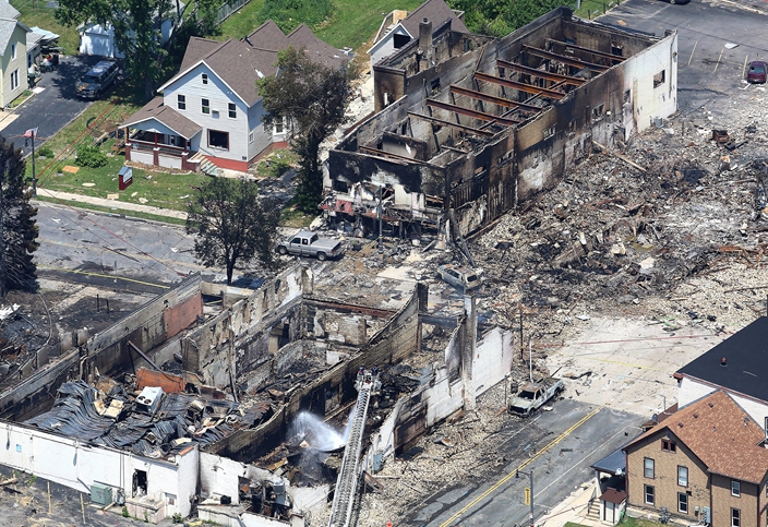 Firefighter killed in gas explosion, fire near Madison | News