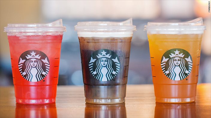 Starbucks, citing ocean threat, is ditching plastic straws