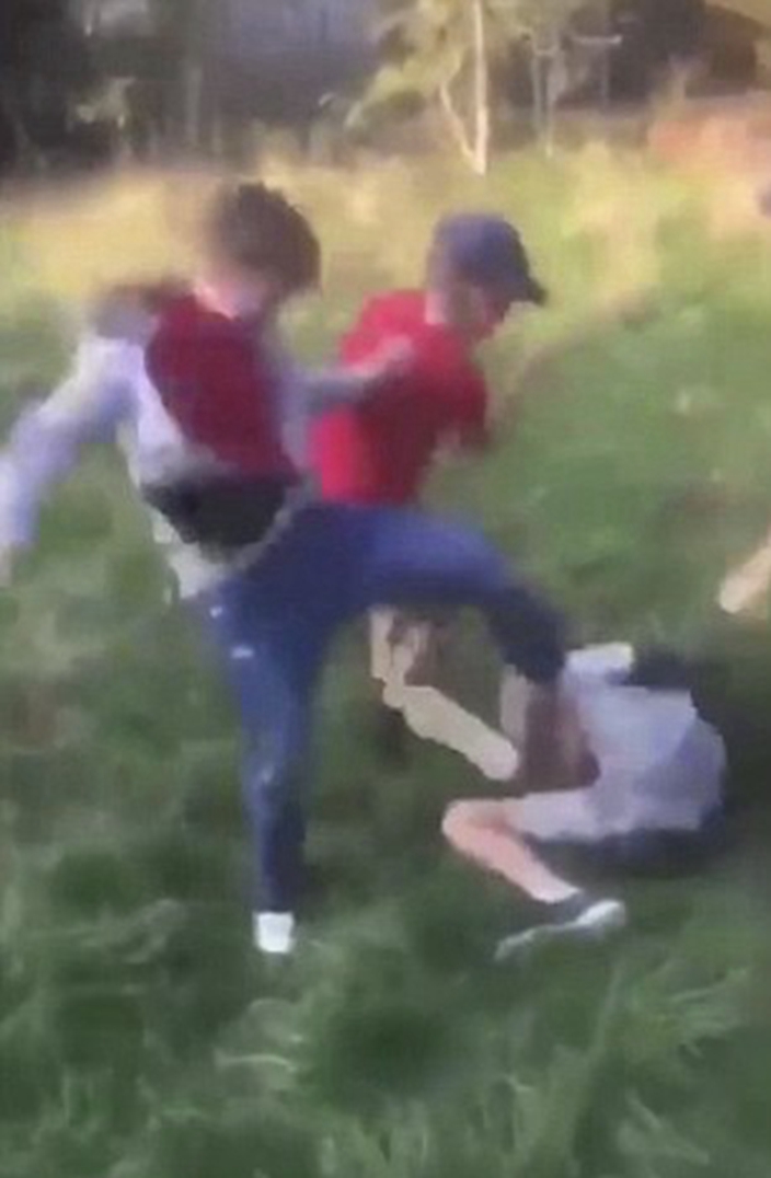 Get on your knees and pray to Allah' - Horrifying moment as young boy ...