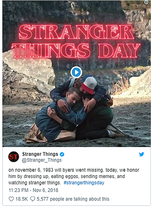 Fans Are Celebrating Stranger Things Day Because Will Byers