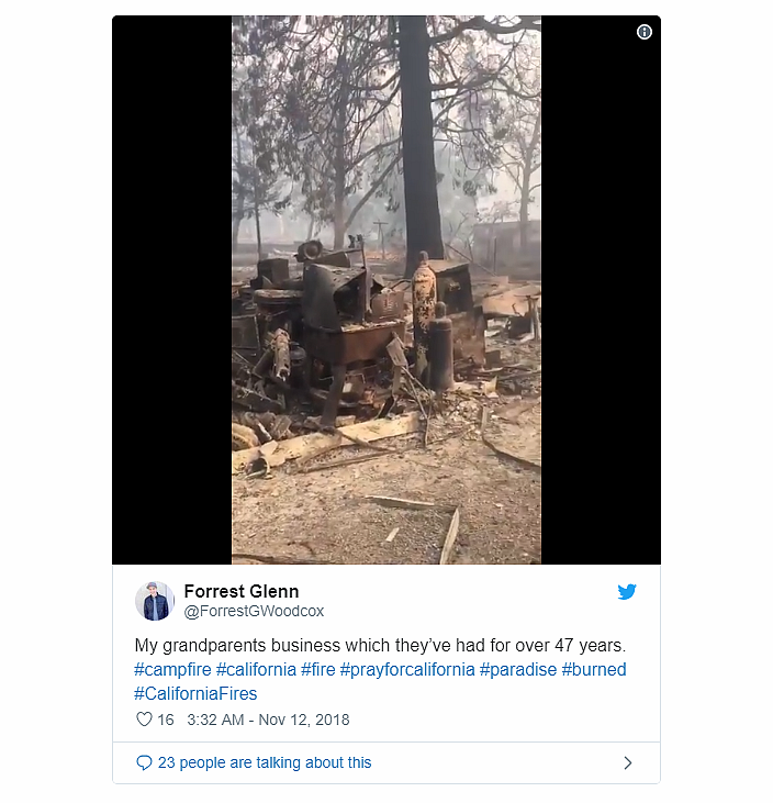 California wildfires Footage gives terrifying perspective of