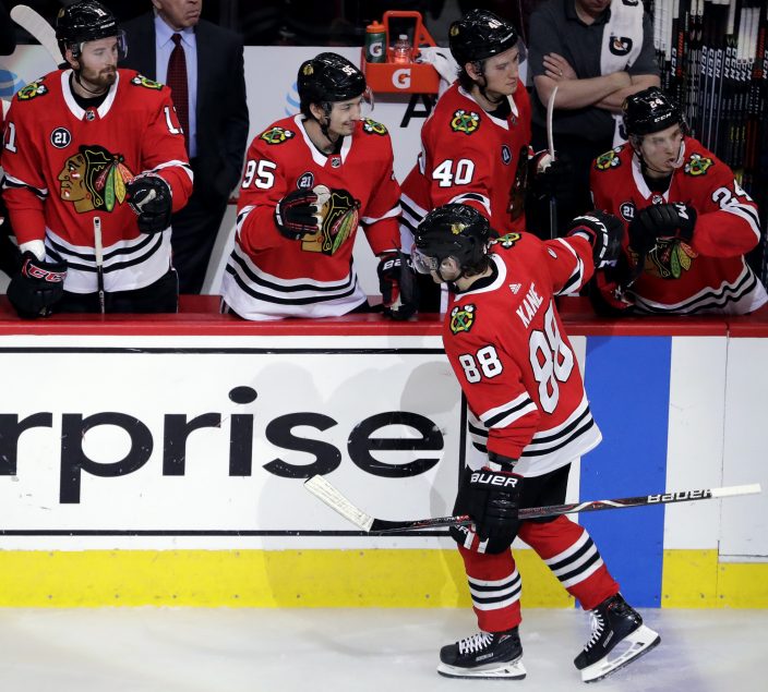 Kane Gets Hat Trick To Lift Blackhawks Over Wild 5-2 | Sport