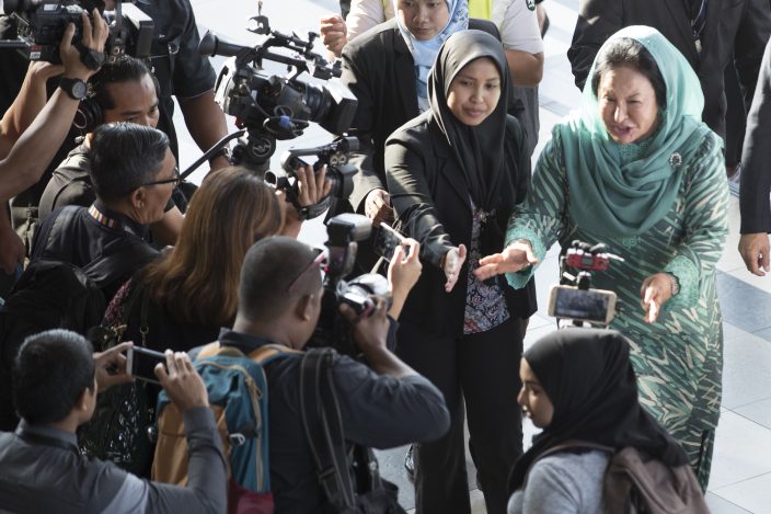 Malaysia former first lady hit with fresh corruption charge