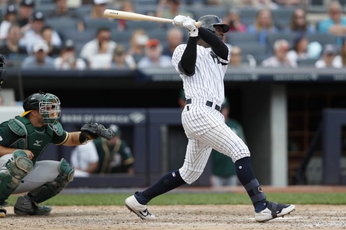 NYY 5, OAK 4: Lifelong Yankee fan Mike Ford walks off NY to sink A's