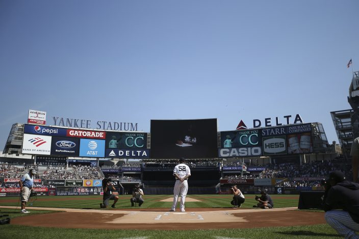 Yankees' CC Sabathia Sheds Tears During Emotional Tribute At Regular-Season  Home Finale - CBS New York