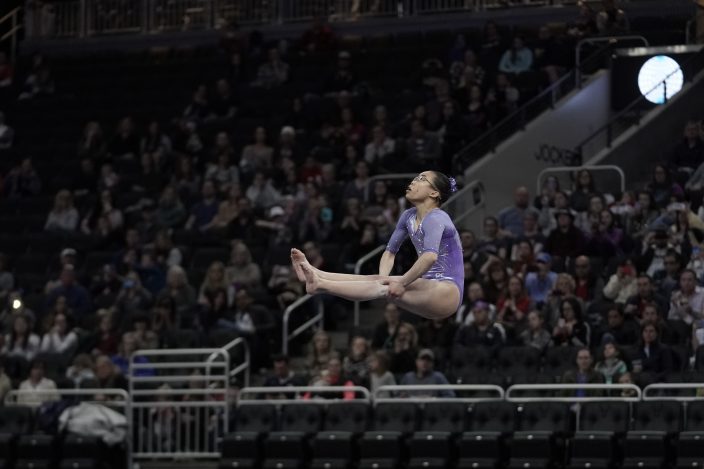 Hurd Wins Women S All Around At American Cup Gymnastics Sport