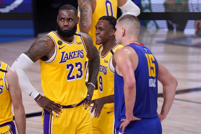 Lakers roll past Nuggets 126-114 in West finals opener | Sport |  Bastillepost