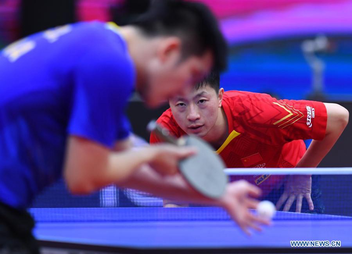 China's Fan wins third straight ITTF World Cup Sport