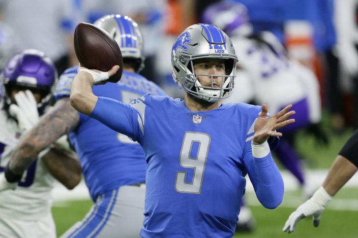 Detroit Lions beat Minnesota Vikings to end 15-game winless streak