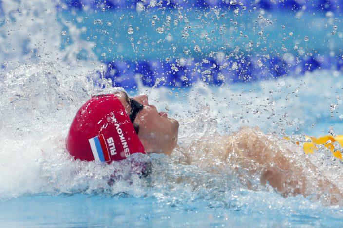 Russian Swimmer Kolesnikov Lowers 50 Back World Record Again Sport