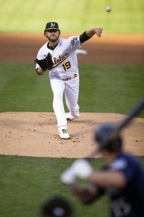 Kaprielian tosses 7 scoreless innings, A's beat Mariners 6-3