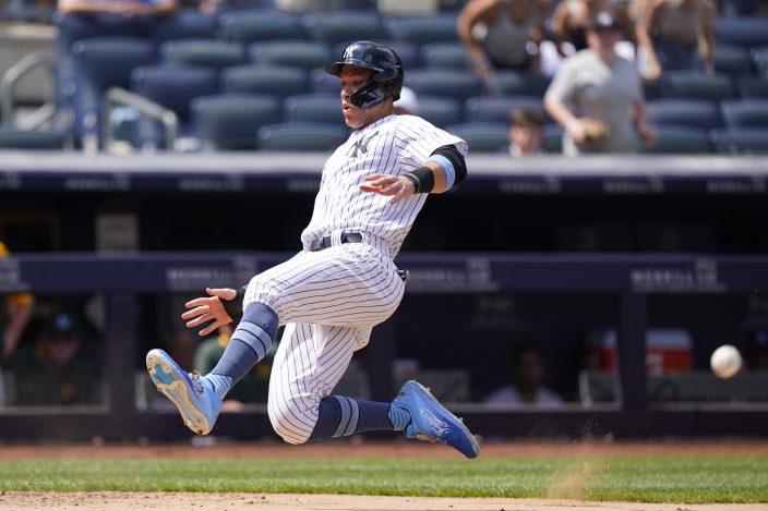 NYY 5, OAK 4: Lifelong Yankee fan Mike Ford walks off NY to sink A's