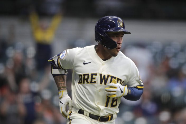 Brewers edge Tigers 3-2 in 10 innings for 5th straight win