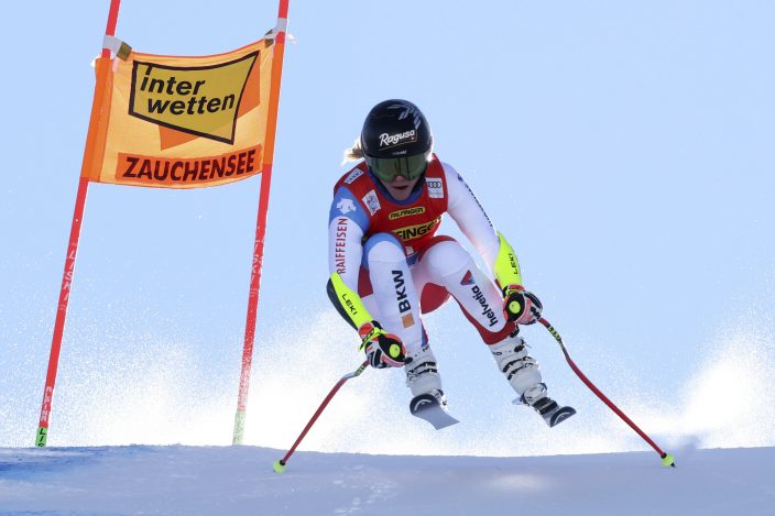 Gut-Behrami wins downhill after Olympic champ Goggia crashes | Sport