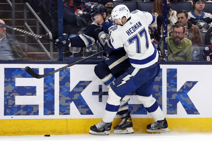 Lightning Beat Blue Jackets 7-2 To Stop 3-game Slide | Sport