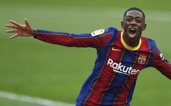 Barcelona Bids To Sign Aubameyang And Sell Dembele