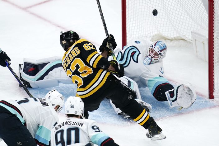 Pastrnak Scores Twice, Breaks Tie As Bruins Down Kraken 3-2 | Sport