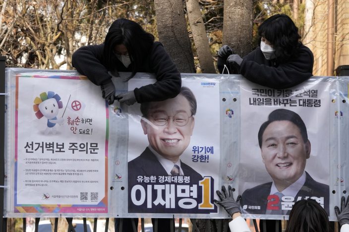 South Koreas Presidential Race Puts Misogyny In Spotlight News