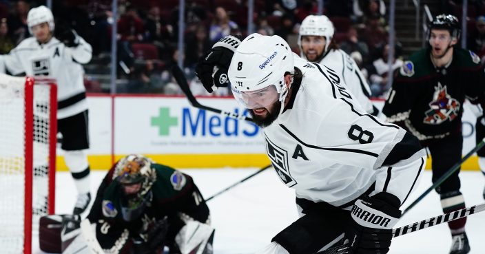 Viktor Arvidsson scores twice in Kings' 3-2 win over Coyotes - Los