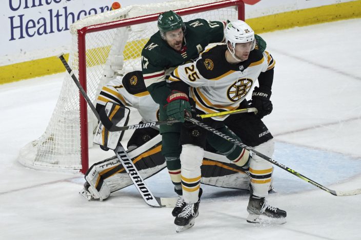 Kaprizov Scores 2 Goals To Help Wild Beat Bruins 4-2 | Sport