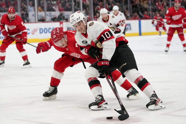 Tim Stützle leads Ottawa Senators past Detroit Red Wings 4-1