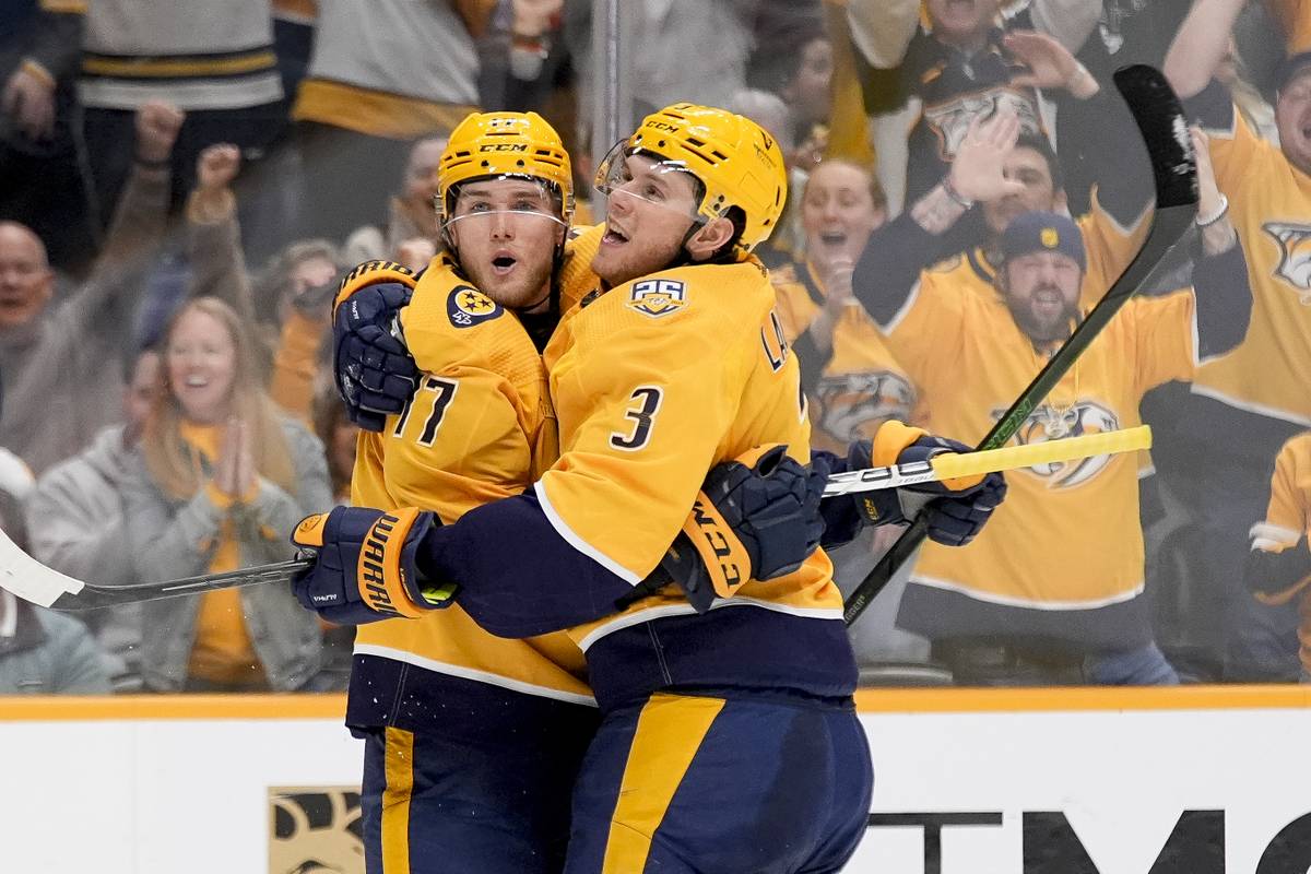 Josi scores OT winner to lead Predators to 5-4 victory over Vegas ...