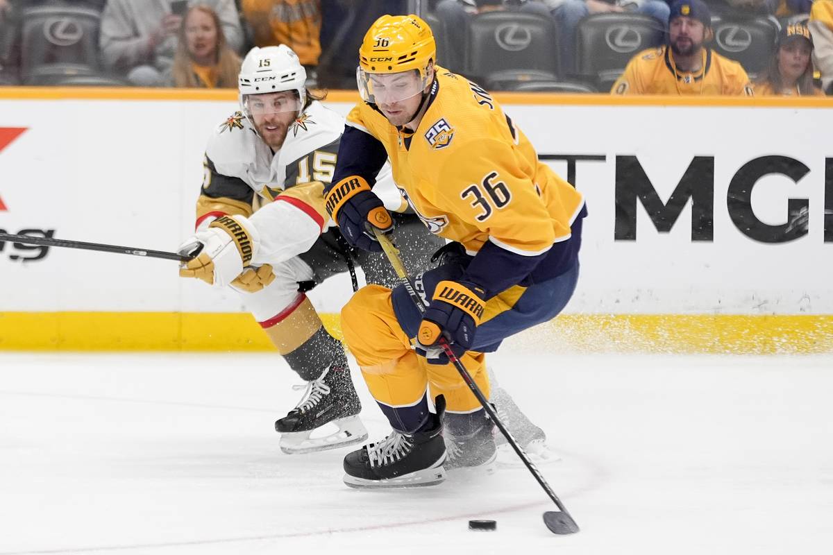 Josi scores OT winner to lead Predators to 5-4 victory over Vegas ...