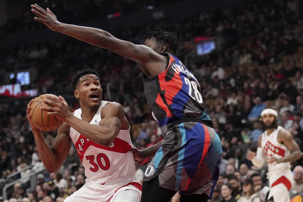 Schroder, Watford score 19 apiece, Nets beat Raptors 96-88 to snap 6 ...